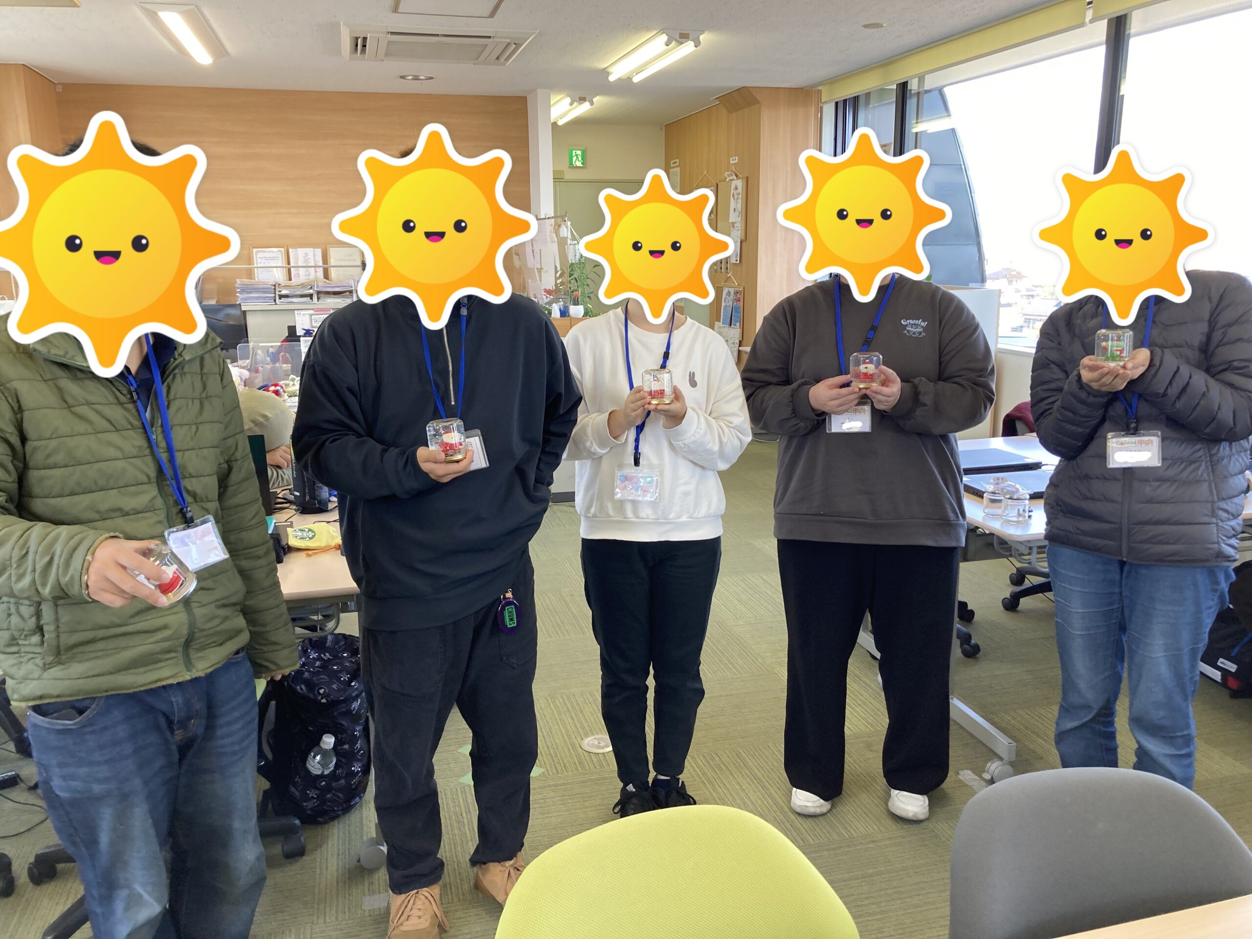 【ワークショップ】かんたんスノードームを作ってみた♪