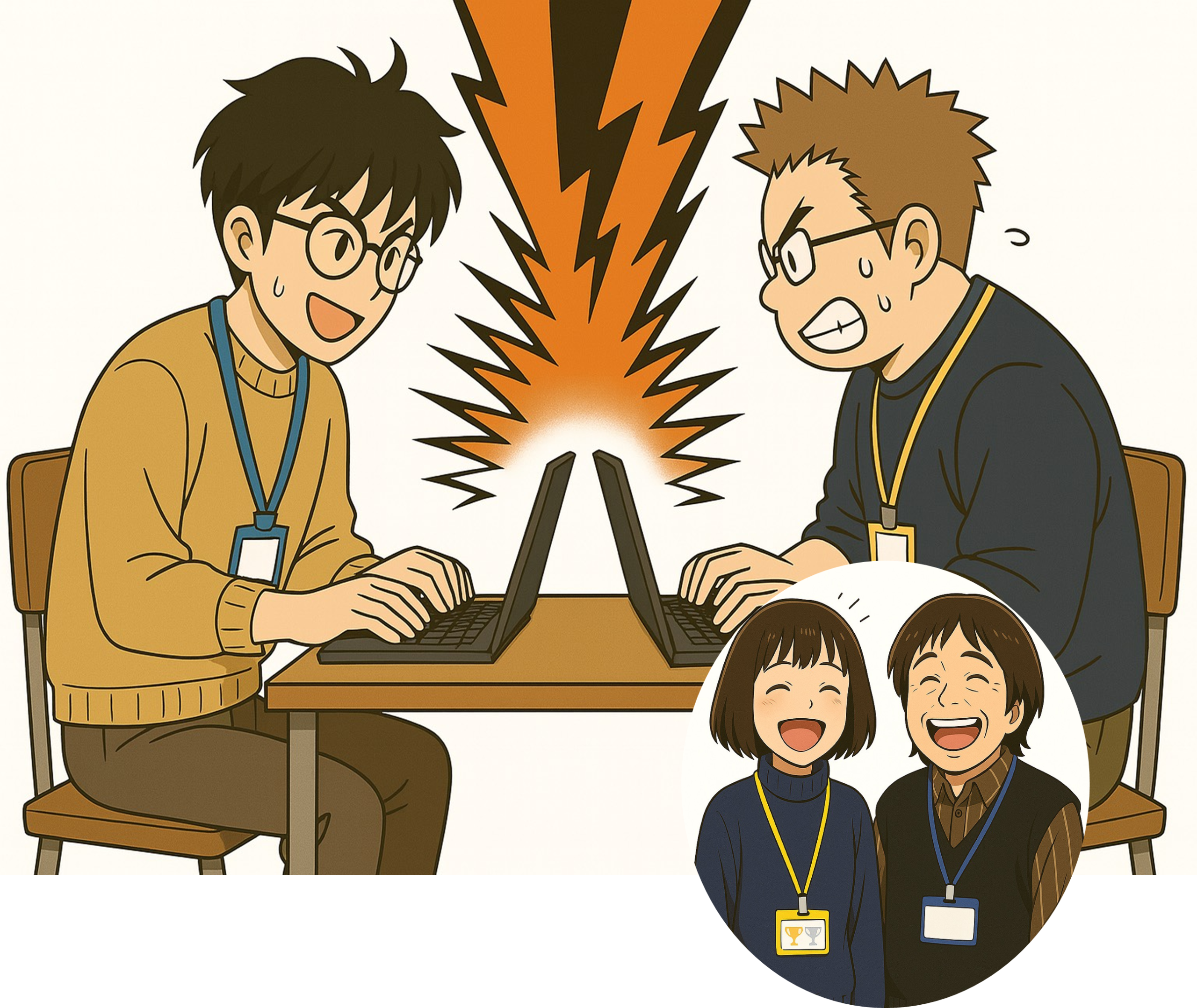 誰よりも速く、正確に、タイピング王は誰の手に⁈