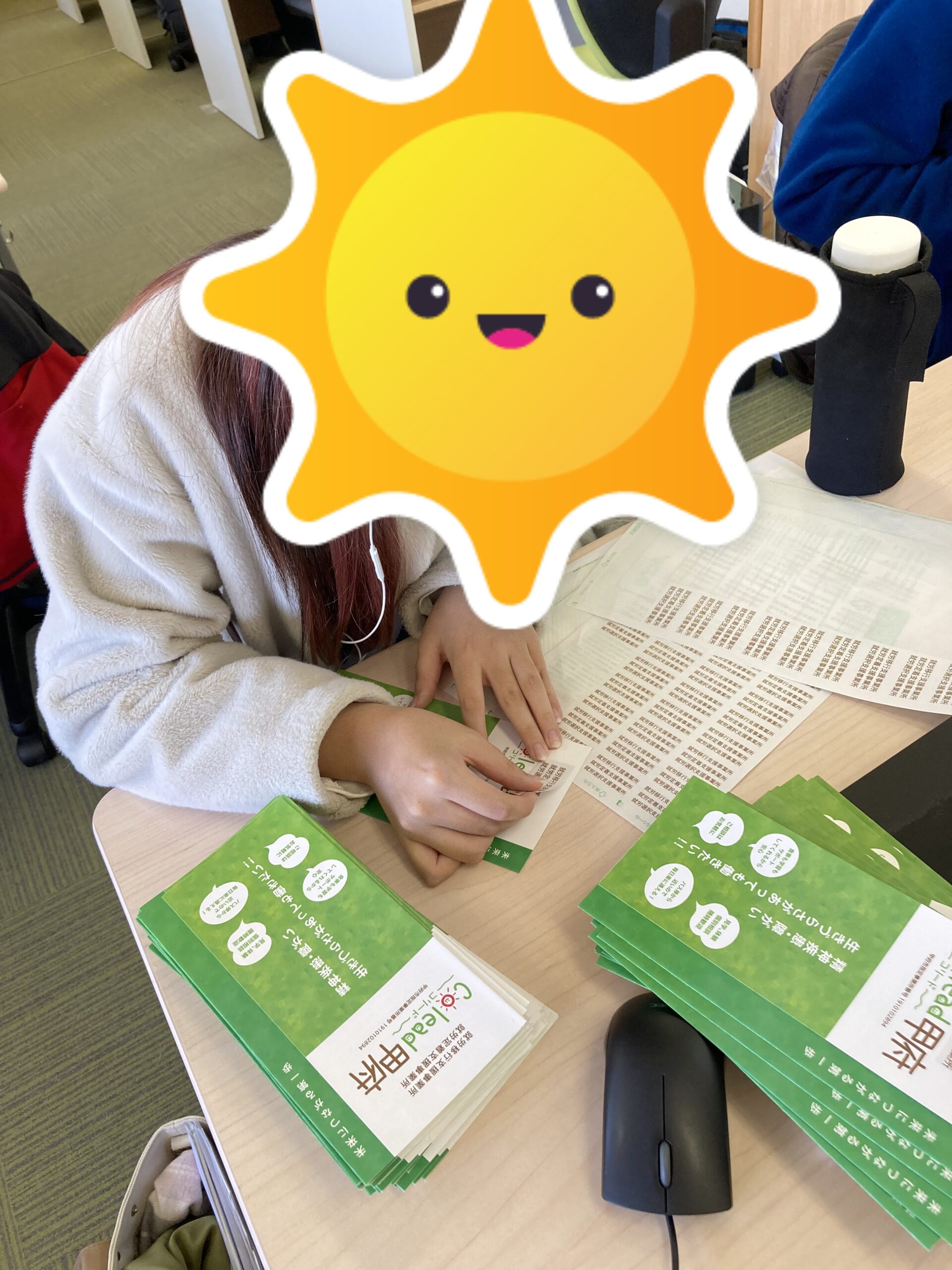 【作業訓練】コツコツと心を込めて。作業訓練のひとコマ。