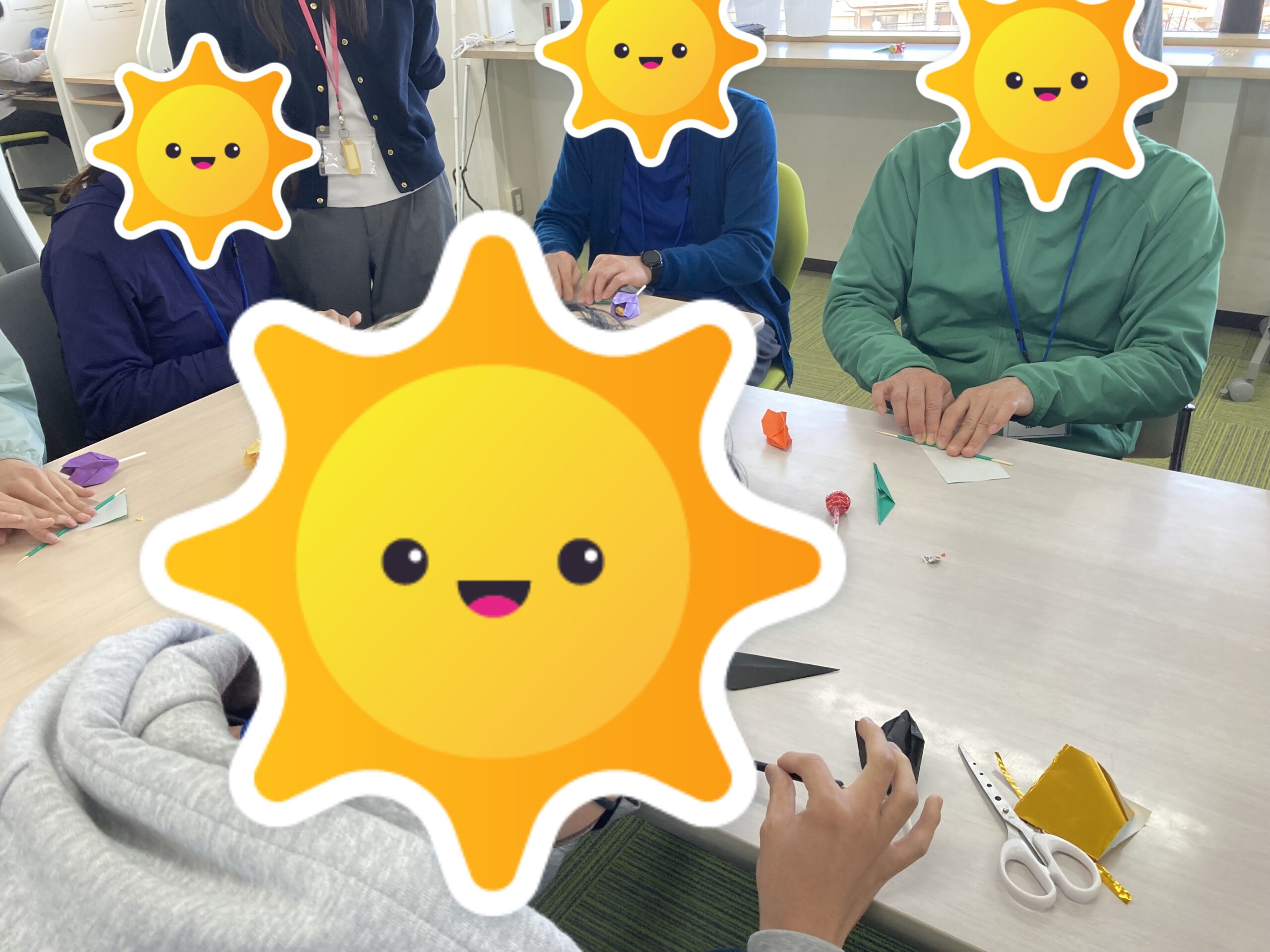 【制作活動】コリード甲府にチューリップ🌷がたくさん咲いたよ！