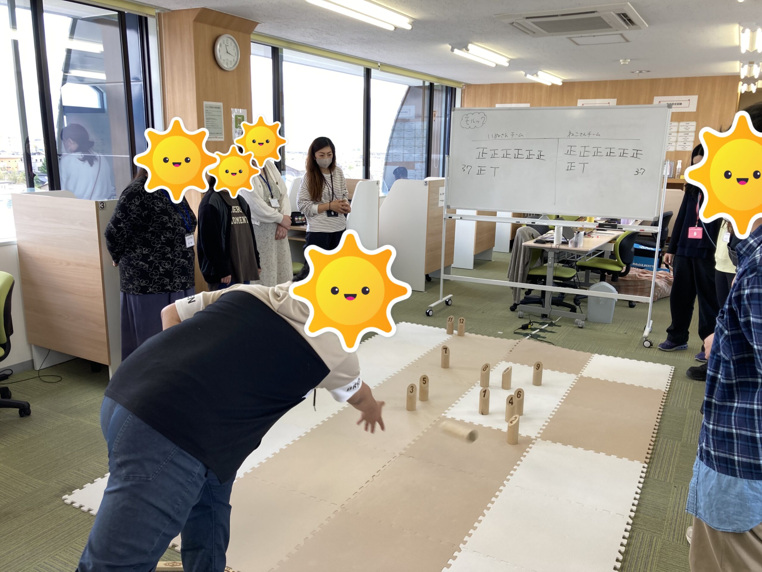 GWイベントに向けてモルック体験会