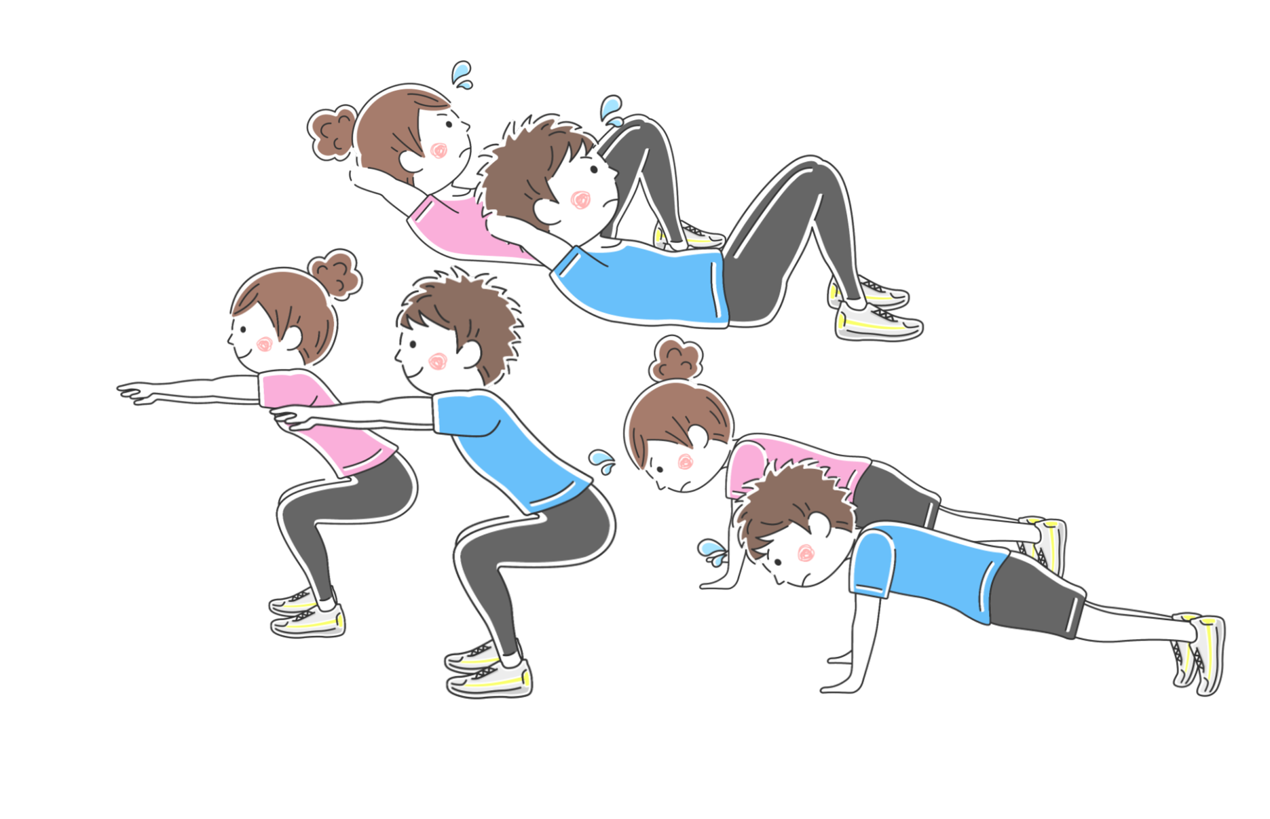 みんなで筋トレチャレンジデー！